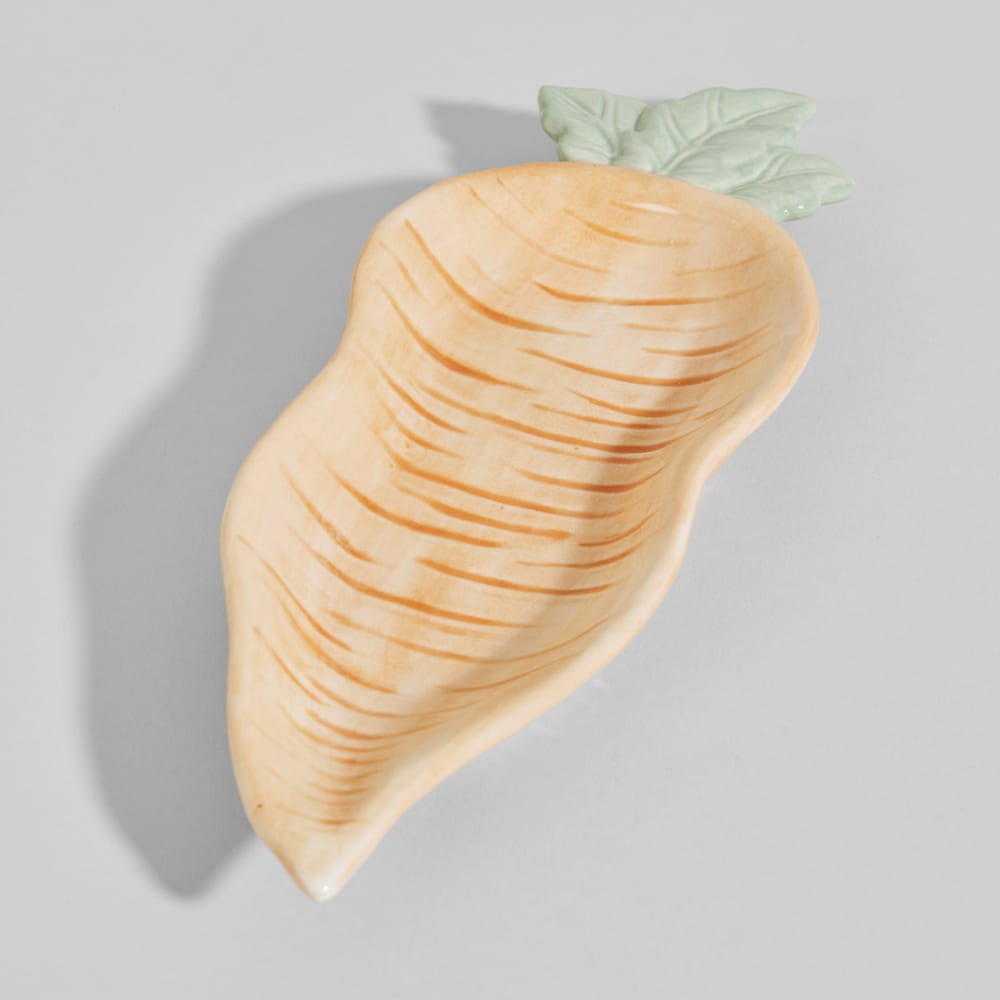 Coupelle carotte en grès orange