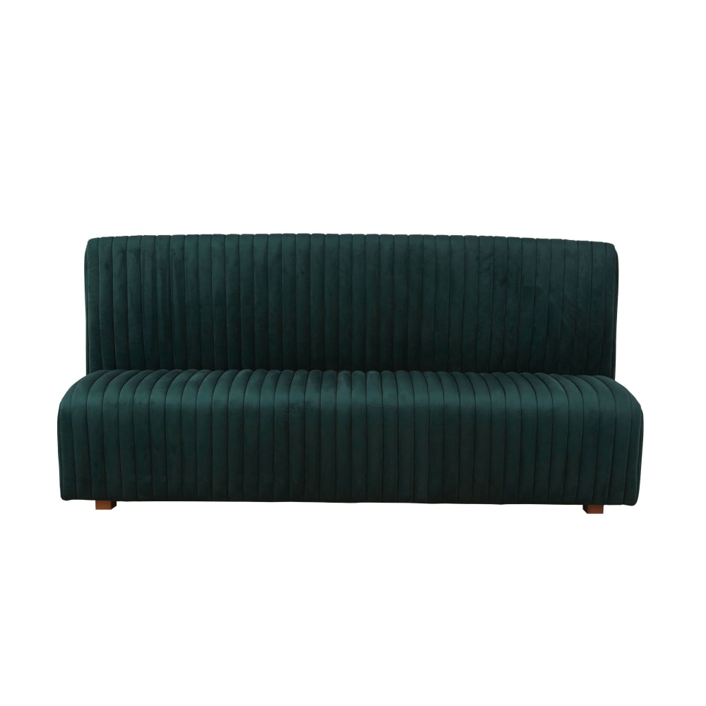 Banquette professionnelle 3 places vert forêt