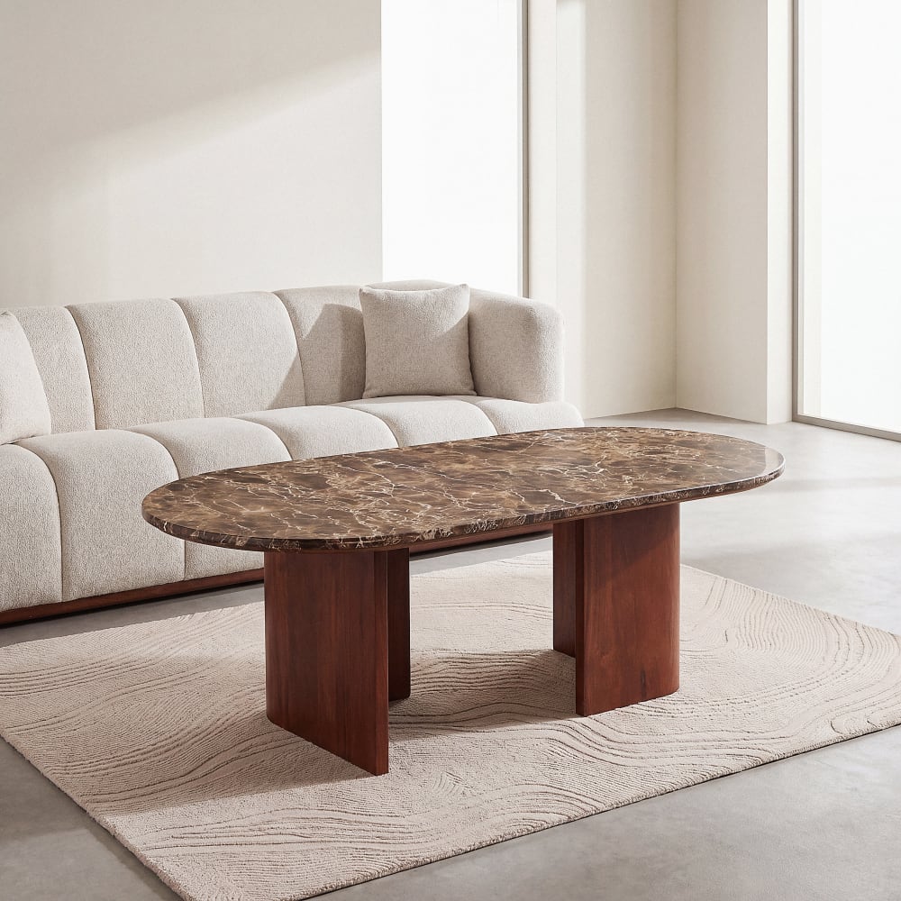 Table basse en marbre