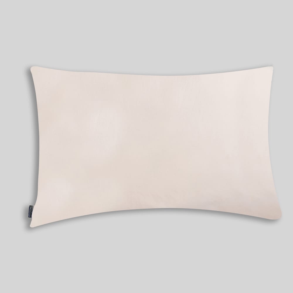 Taie d'oreiller en coton crème, 50x70 cm