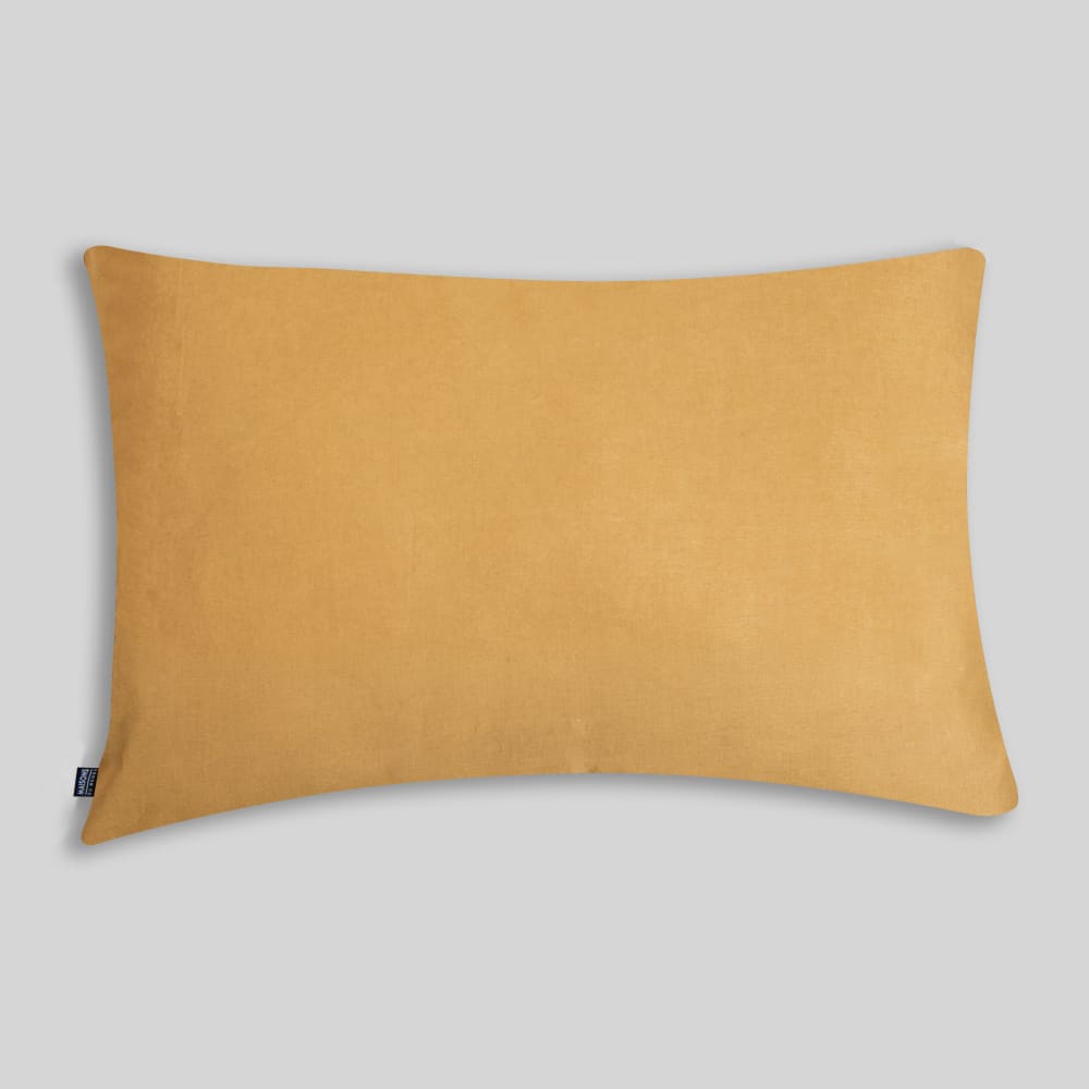 Taie d'oreiller en coton olive, 50x70 cm