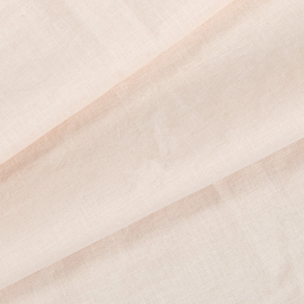 Taie d'oreiller en coton crème, 63x63 cm — vue 3