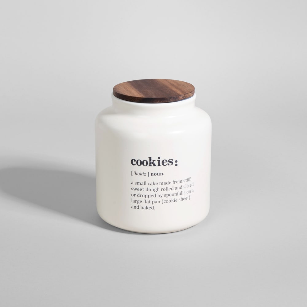 Bocal en porcelaine beige Bocal en porcelaine beige