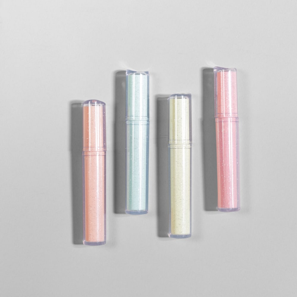 blaue, gelbe, rosa und orange Textmarker (4 Stück) - Maisons Du
