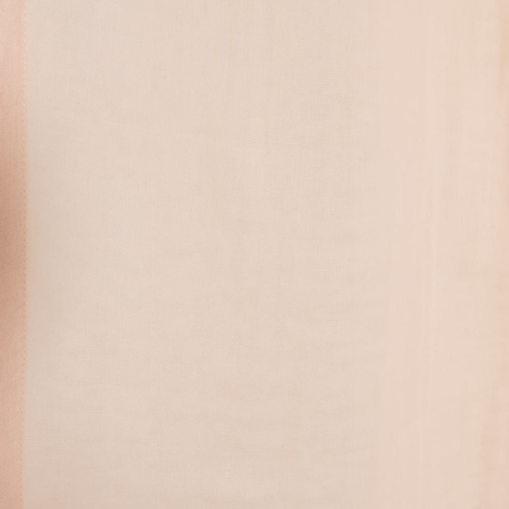 Rideau à pattes cachées en gaze de coton biologique beige rosé, 140x250 cm (vendu à l'unité) — vue 3
