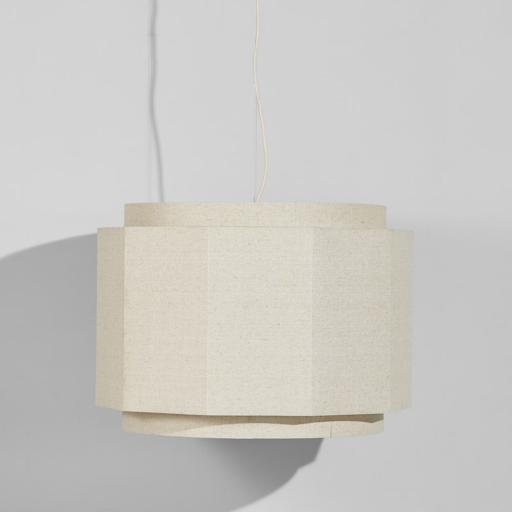 cremefarbene Pendelleuchte - Maisons Du Monde
