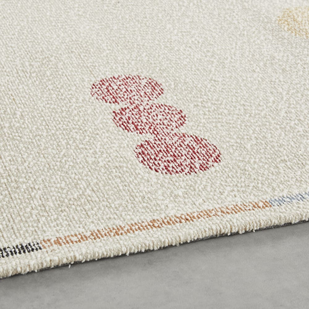 Tapis en laine imprimés multicolores, 160x230 cm — vue 4