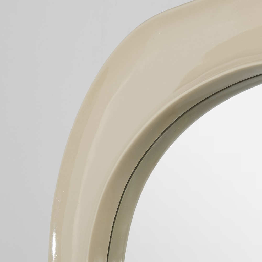 Grand miroir rectangulaire beige, 80x190 cm