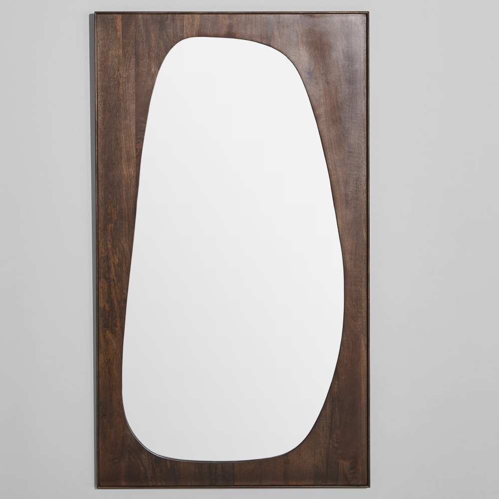 Grand miroir rectangulaire