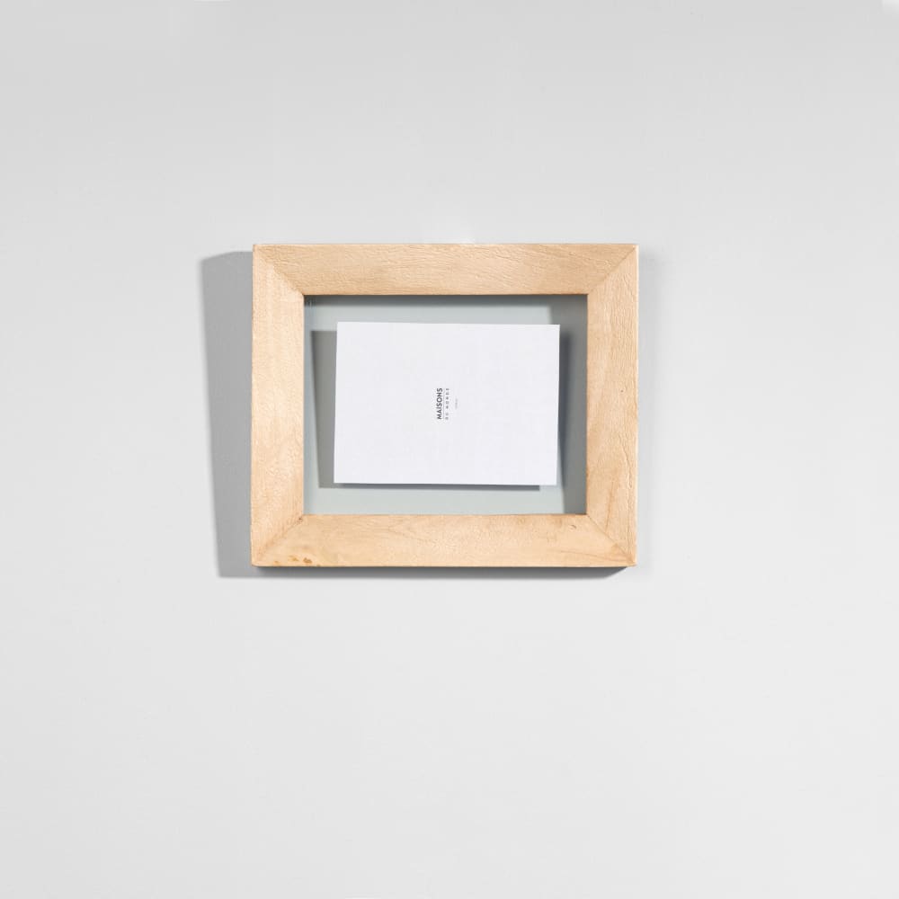 Cadre photo en bois de manguier, format 13x18 cm — vue 3