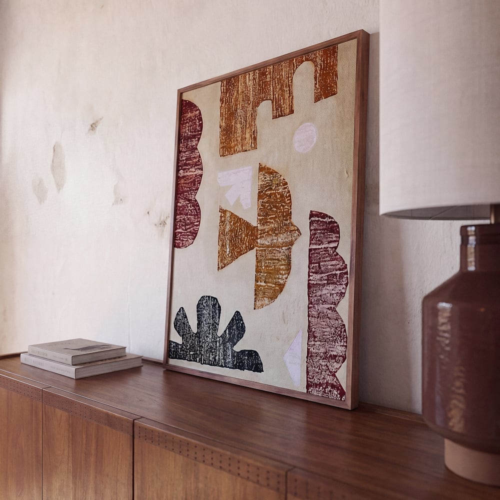 Déco murale en coton