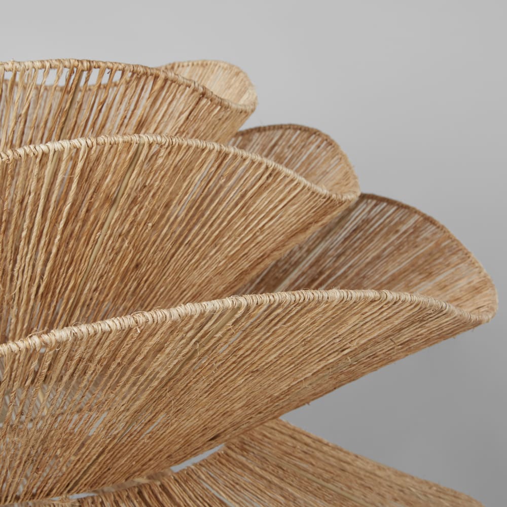 Suspension aérienne non électrifiée en cordes de jute — vue 4