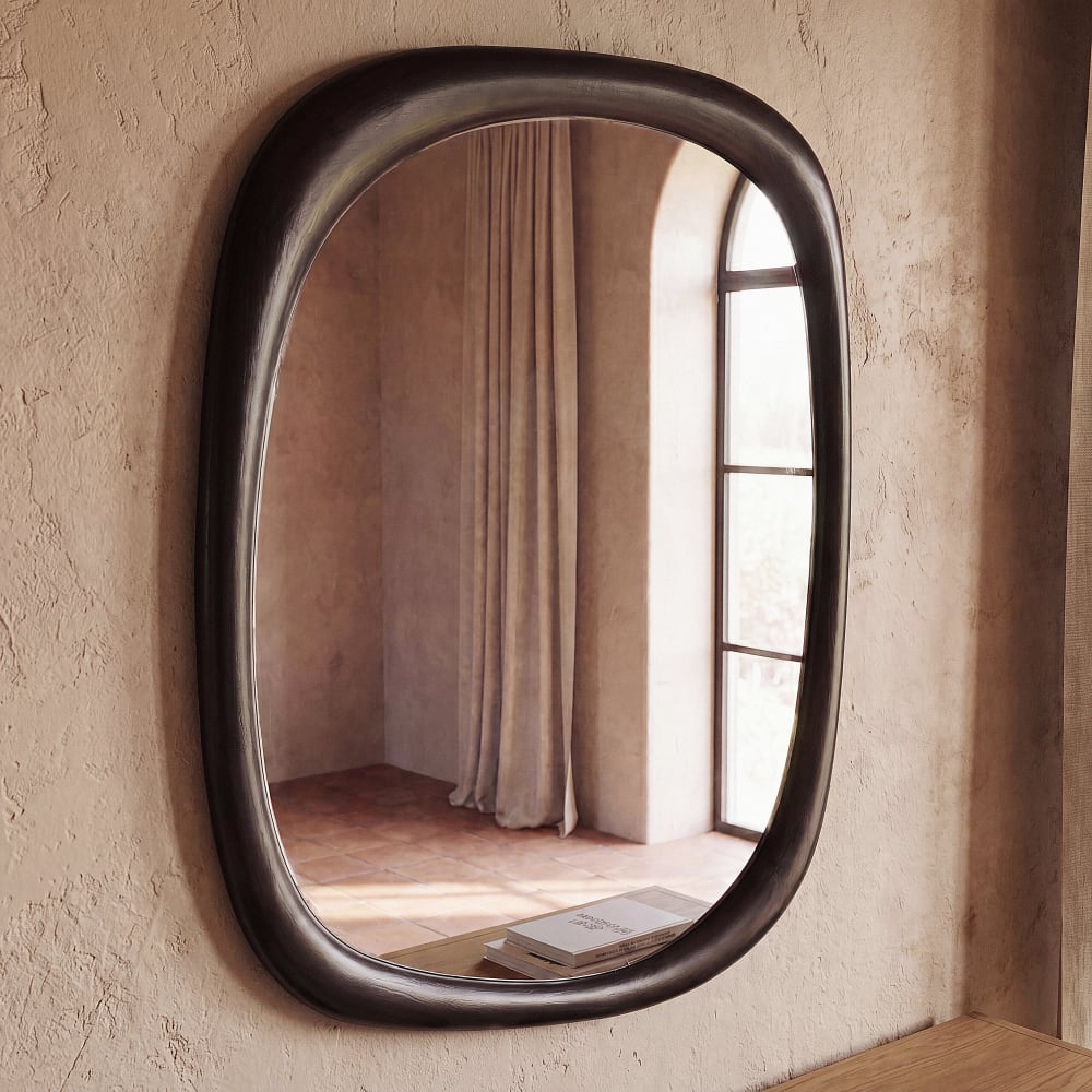 miroir organique noir,