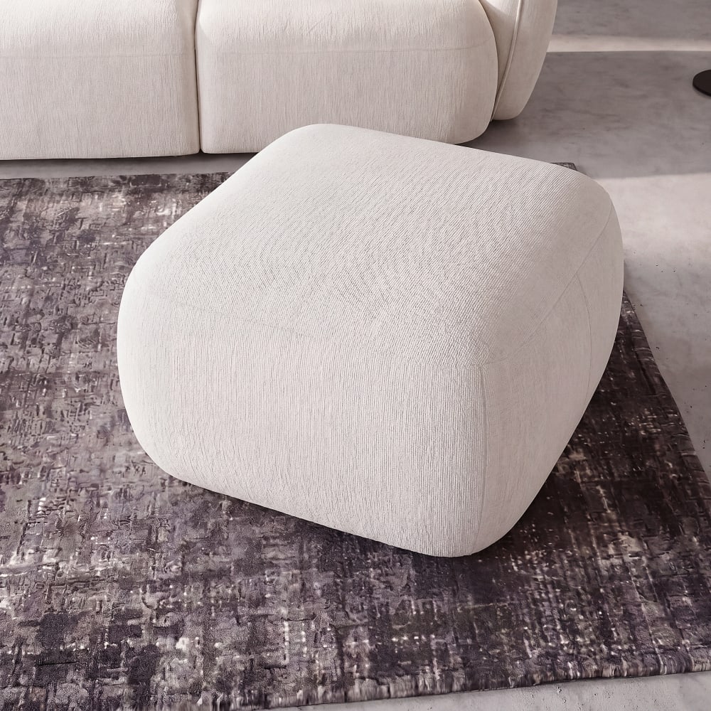Pouf pour canapé modulable beige