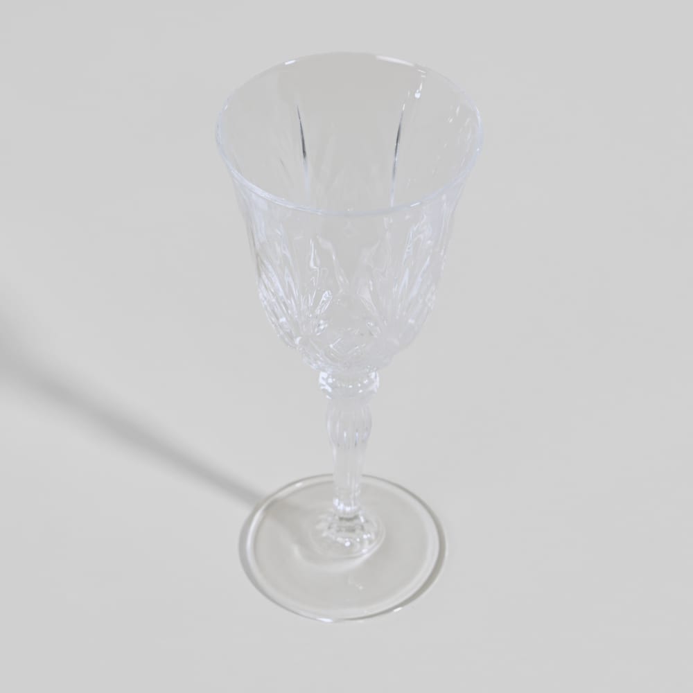 Großes Stielglas aus klarem Kristallglas - Maisons Du Monde