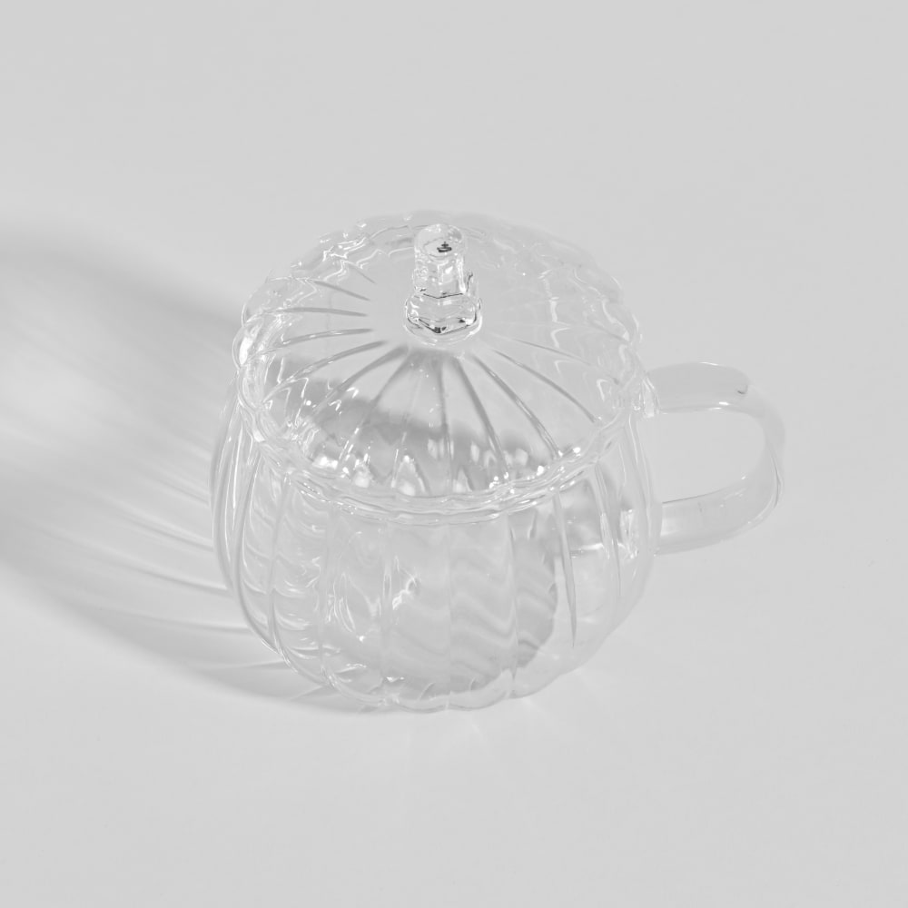 Kürbisbecher mit durchsichtigem Glasdeckel - Maisons Du Monde