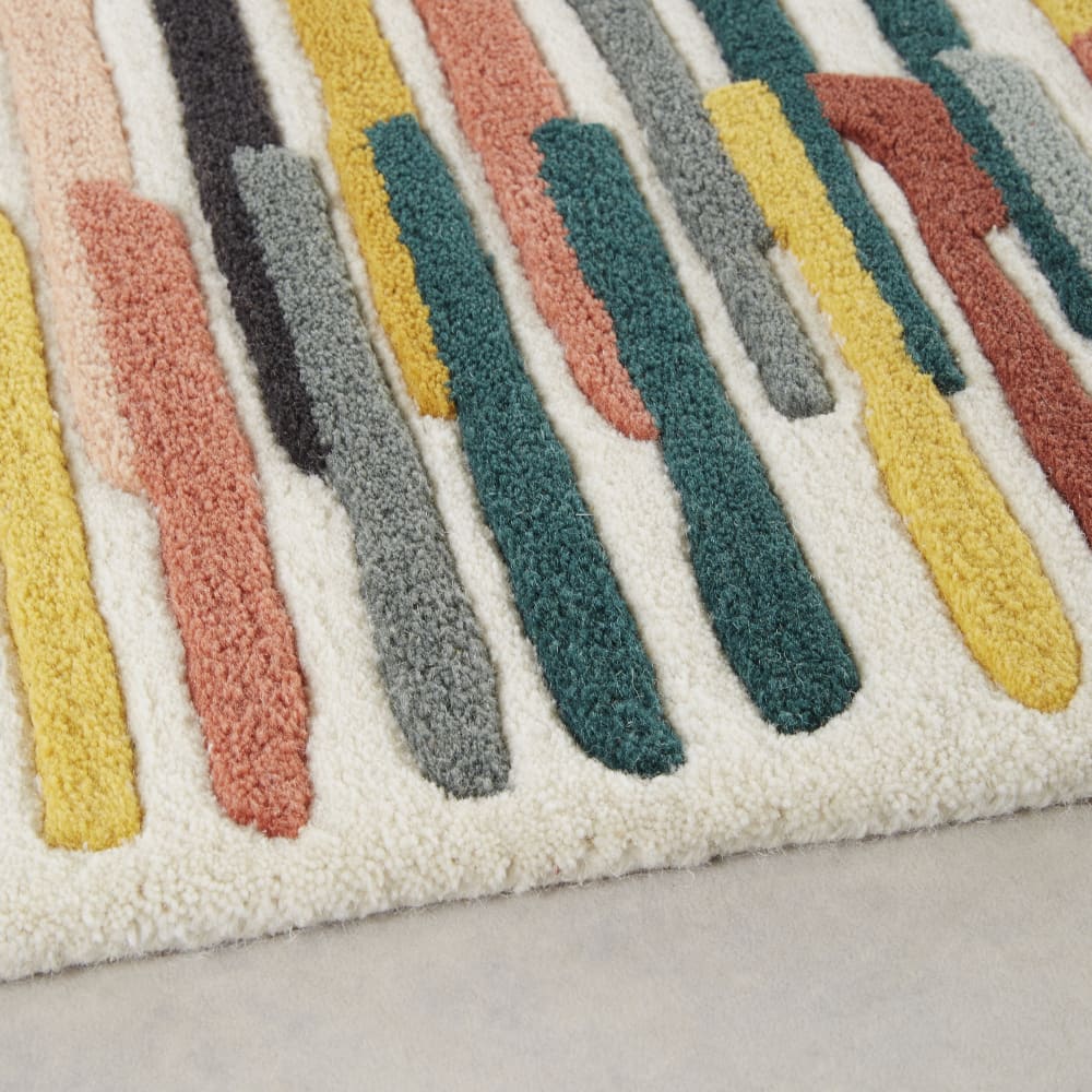 Mehrfarbiger, getufteter Teppich, 160 x 230 cm - Maisons Du Monde