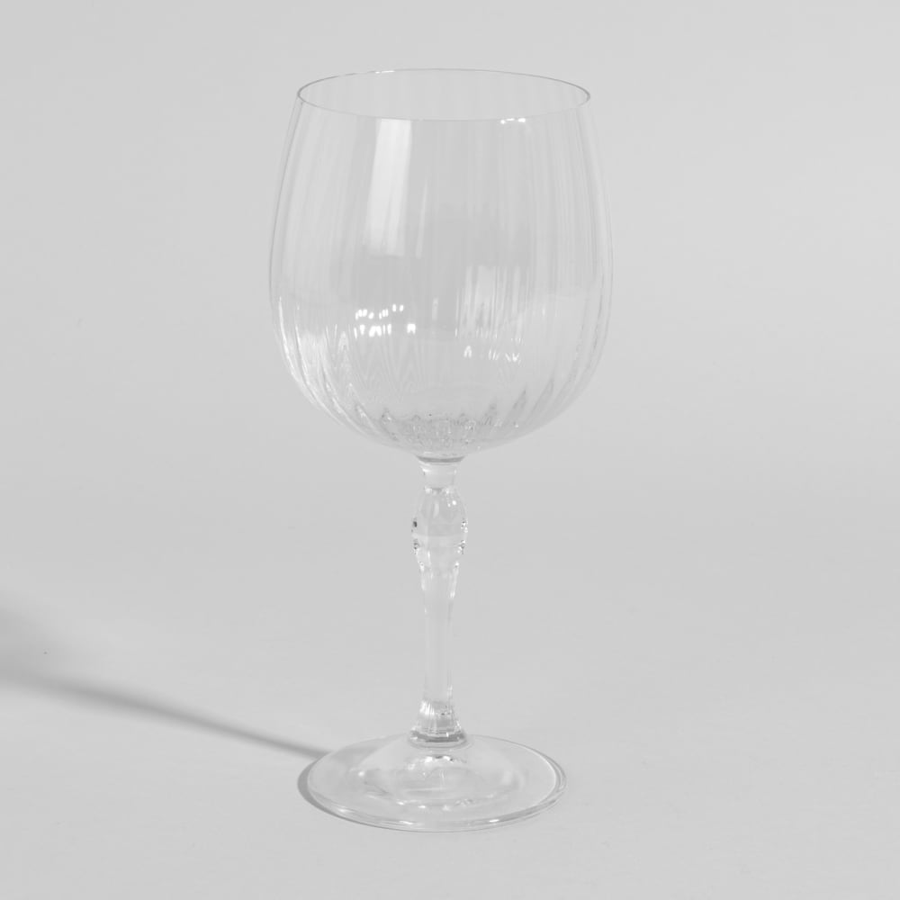 Verre à cocktail en verre transparent