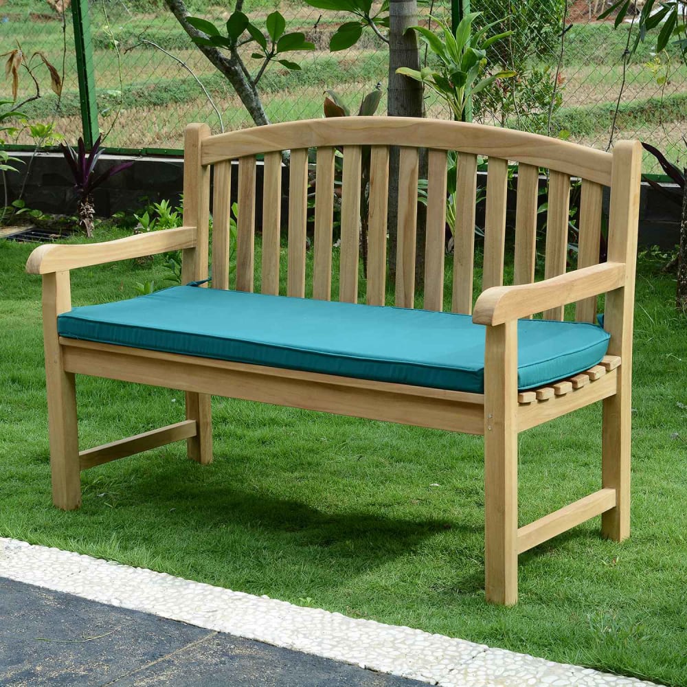 Banc de jardin en teck massif L130