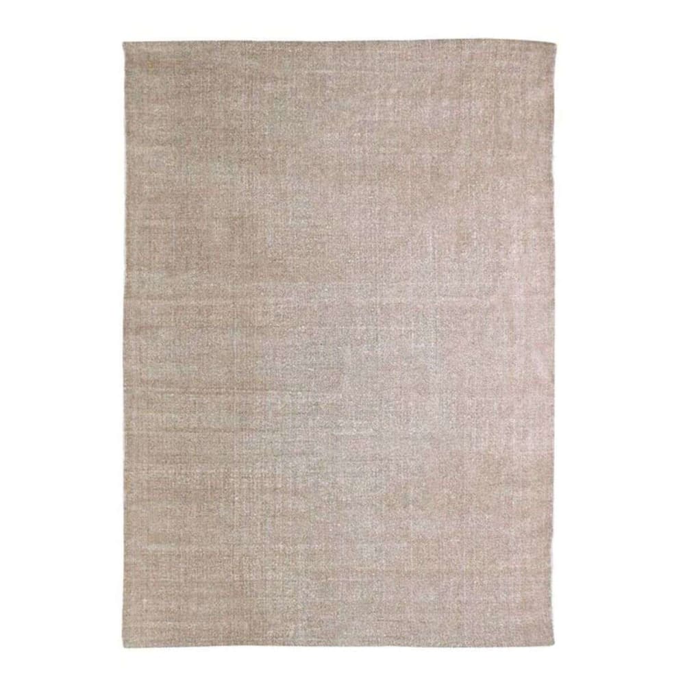 Tapis vintage effet délavé rose nude 120x170