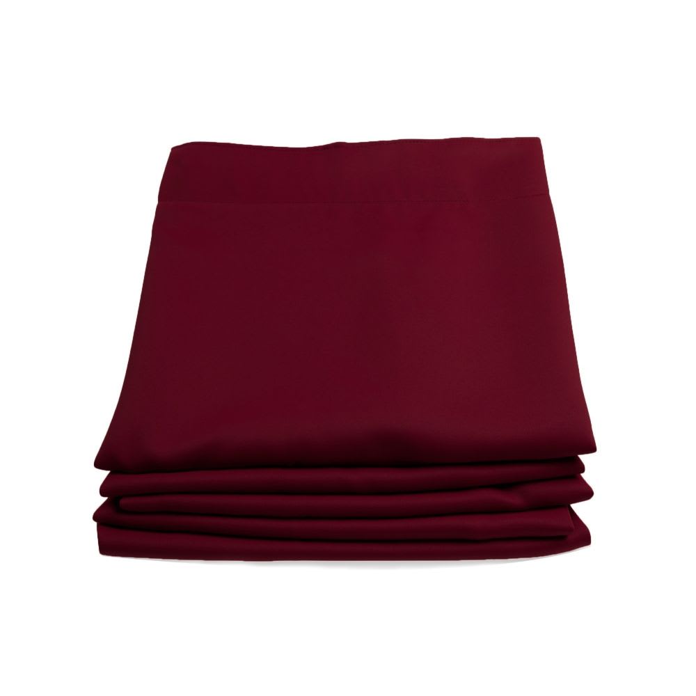 Rideau thermique occultant galon fronceur rouge mc330 140lx300h - Maisons du Monde