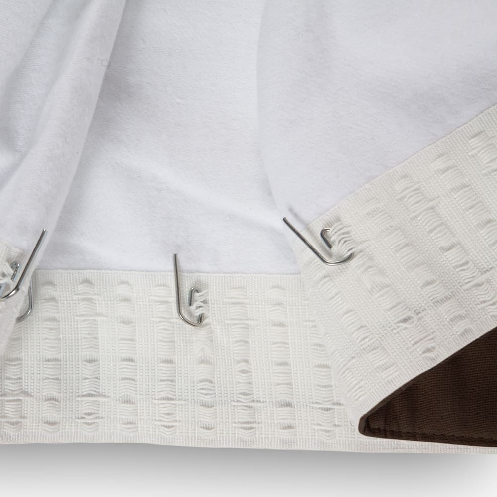 Rideau phonique occultant et thermique ''moondream'' galon fronceur