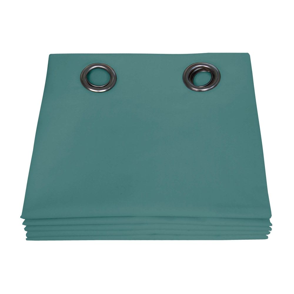 Rideau occultant total oeillets bleu mc8826 135lx250h - Maisons du Monde