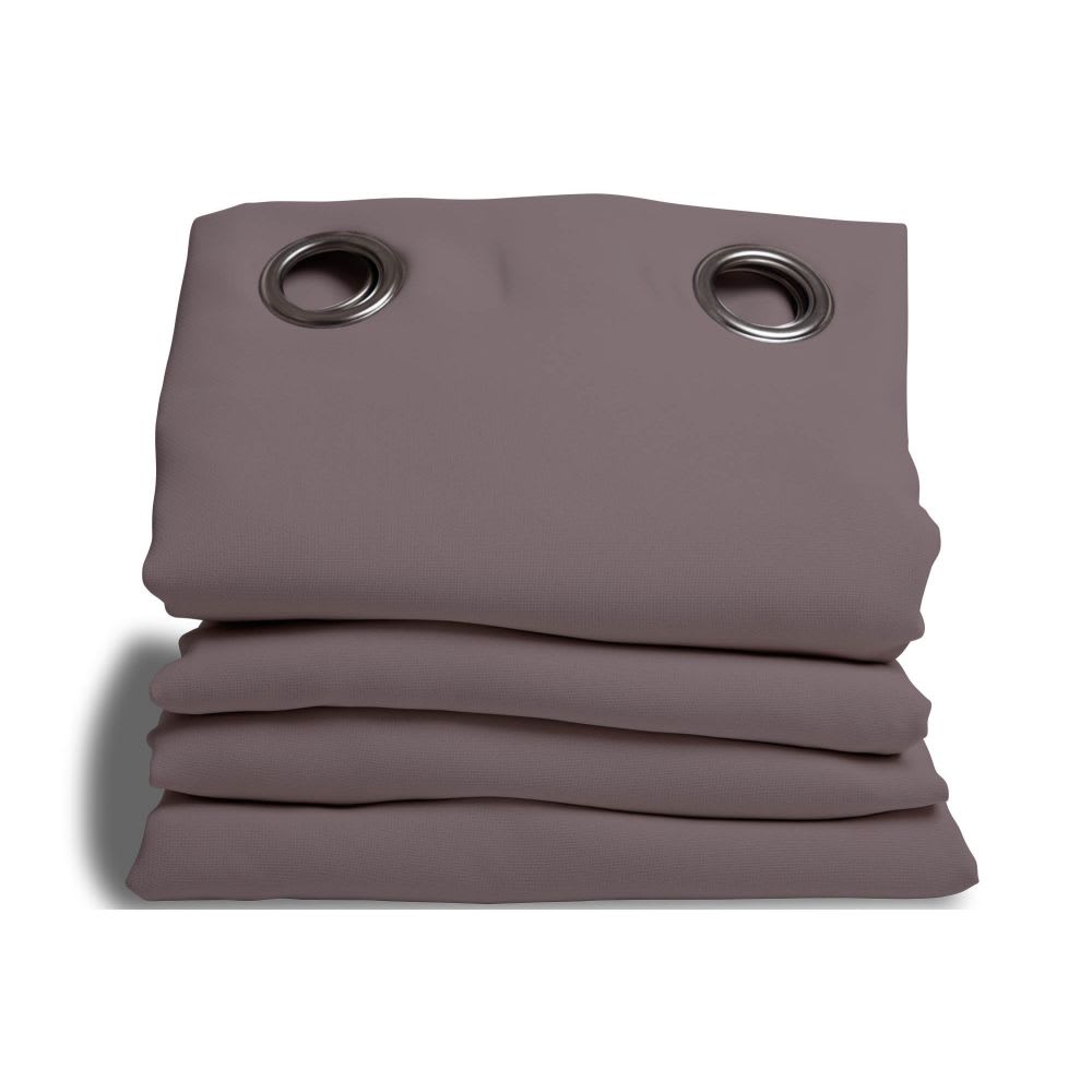 Rideau phonique oeillets gris mc7305 140lx180h moondream — vue 3