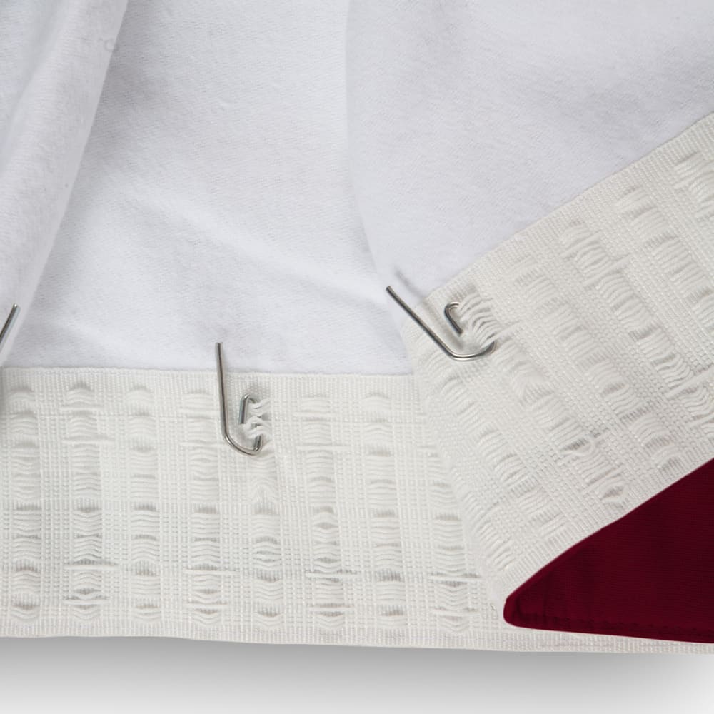 Rideau phonique occultant et thermique ''moondream'' galon fronceur