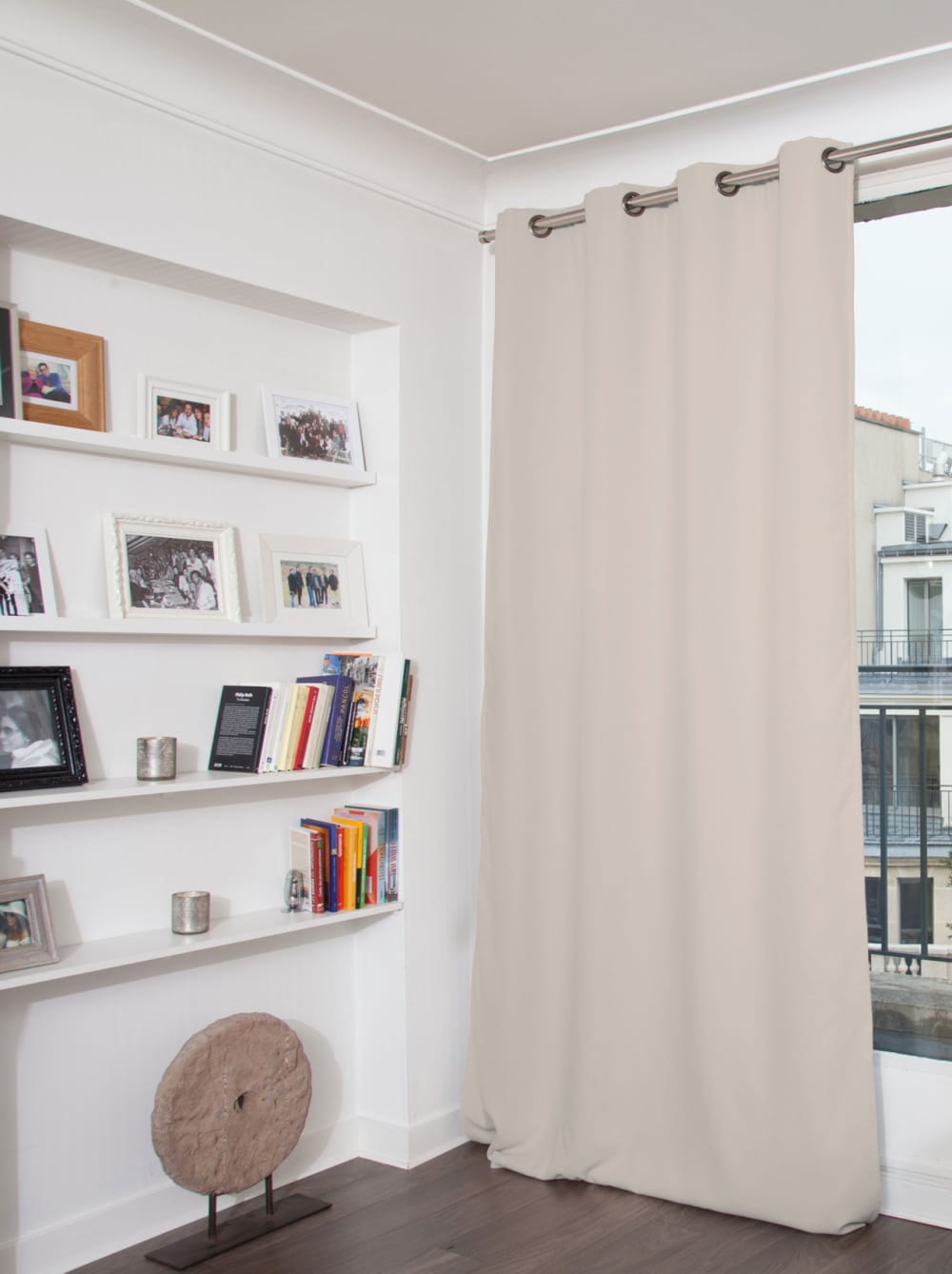 Rideau grande hauteur phonique thermique et occultant ''moondream''