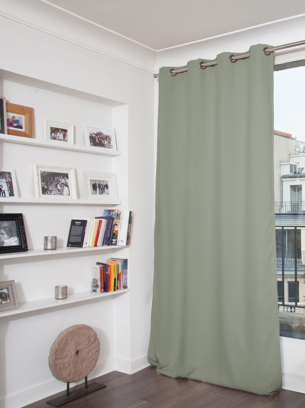 Rideau occultant et thermique moondream polyester plume 260 x 145