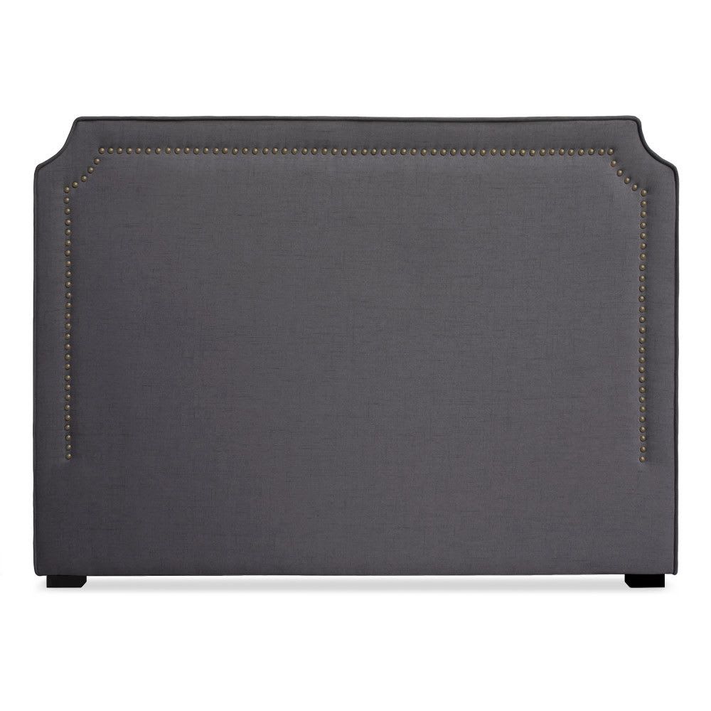 Tête de lit 160cm tissu gris
