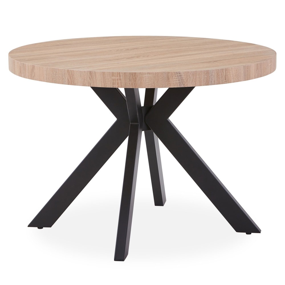 table ronde extensible - clair