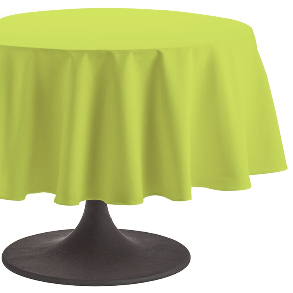 CAMBRAI - Nappe en coton traitée teflon kiwi 180 x 180 CAMBRAI - Nappe en coton traitée teflon kiwi 180 x 180