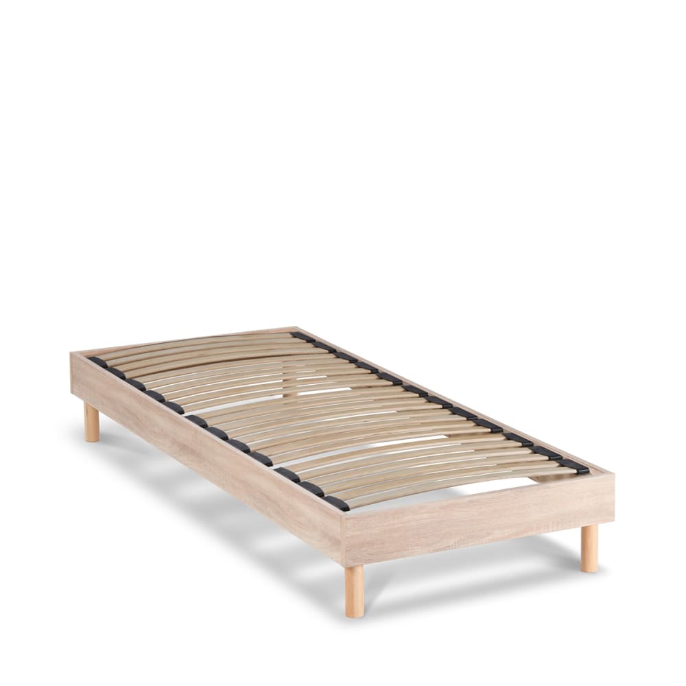 Sommier en kit lattes bois naturel bois 90x200 Sommier en kit lattes bois naturel bois 90x200