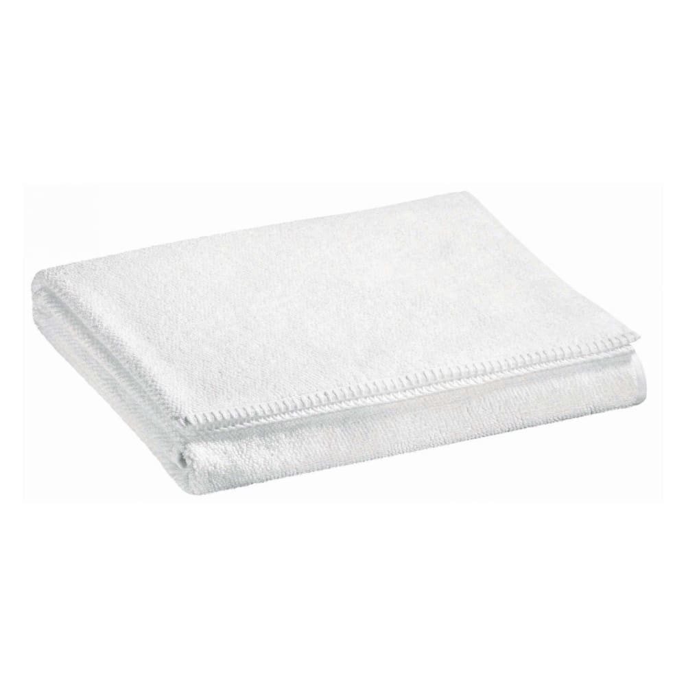 Drap de douche  en coton blanc 70 x 130 cm