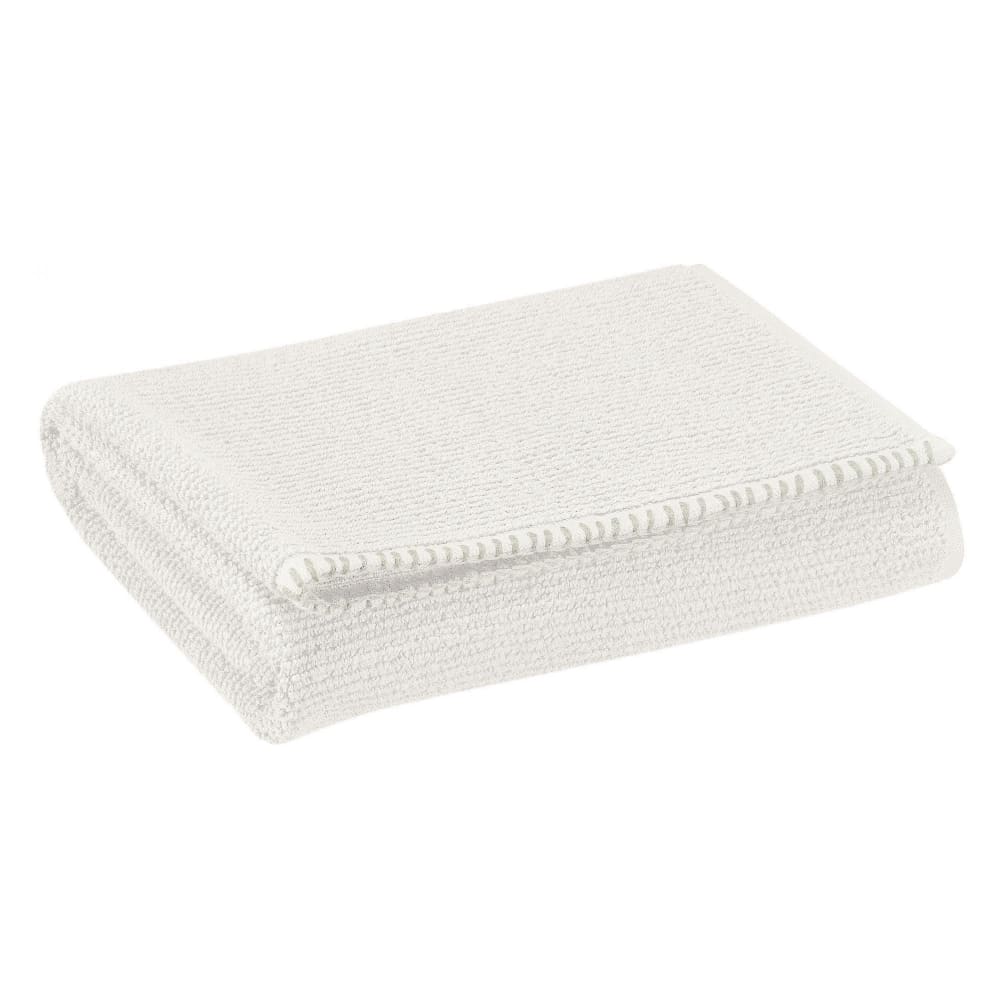 Drap de douche  en coton neige 70 x 130 cm