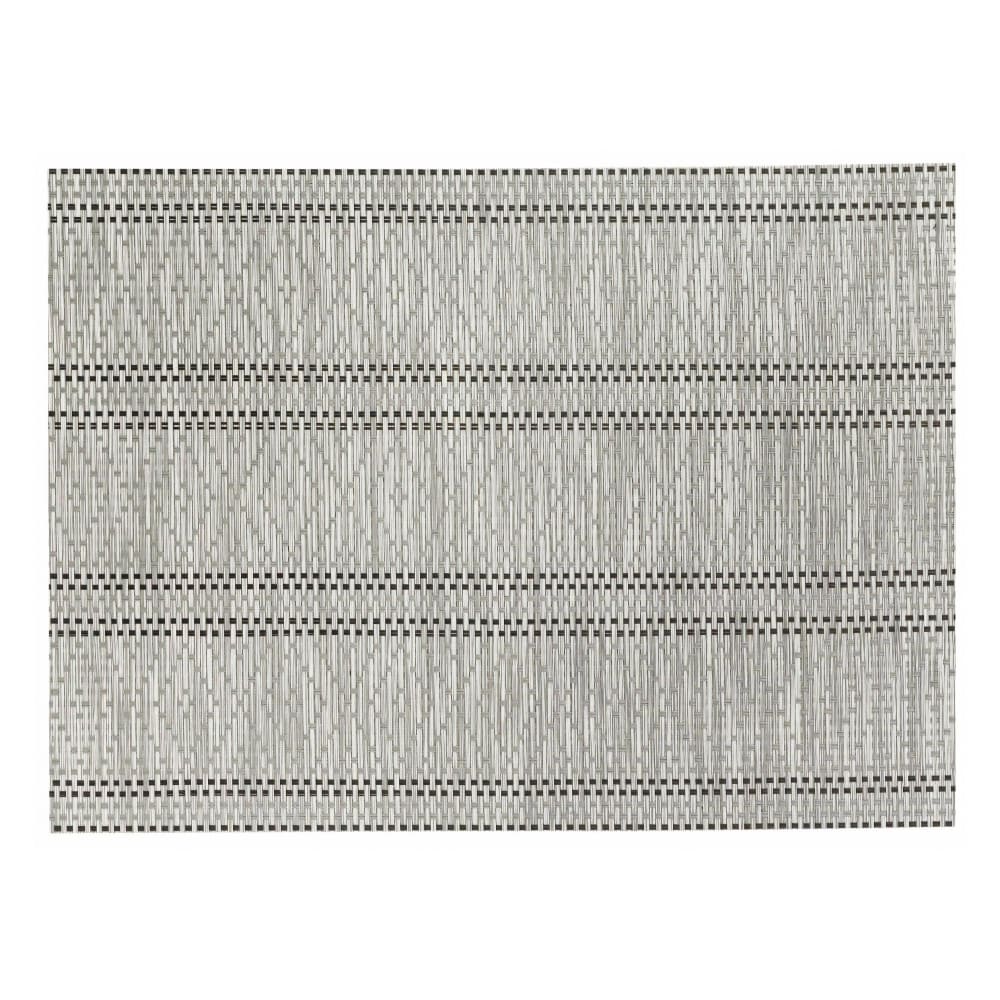 Set de table  en polyester gris 33 x 45 cm