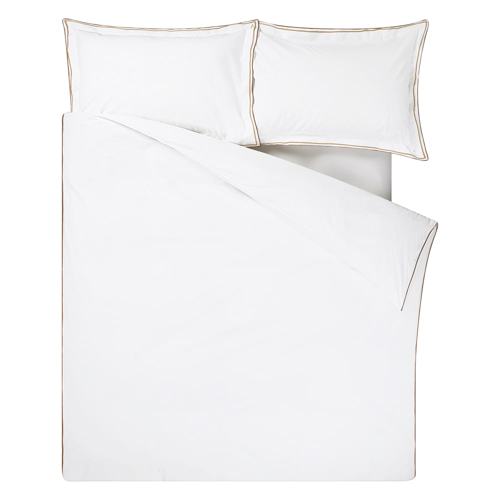 Housse de couette bicolore en coton 140x200 — vue 3