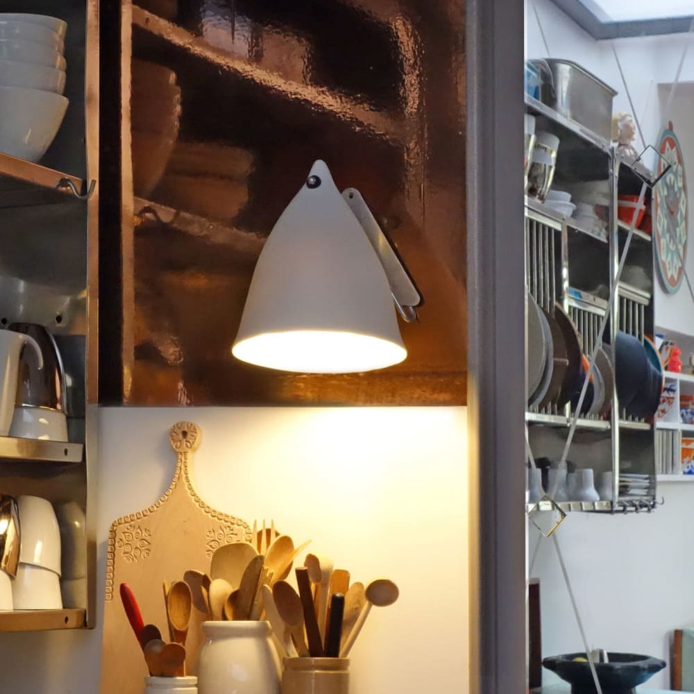Applique en porcelaine blanche - Maisons du Monde