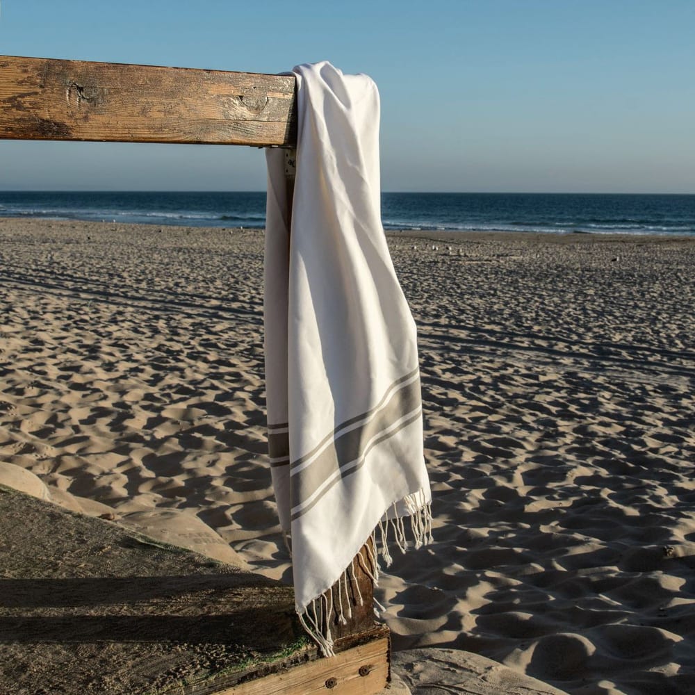 Fouta bianca cotone 100x200 cm - Febronie
