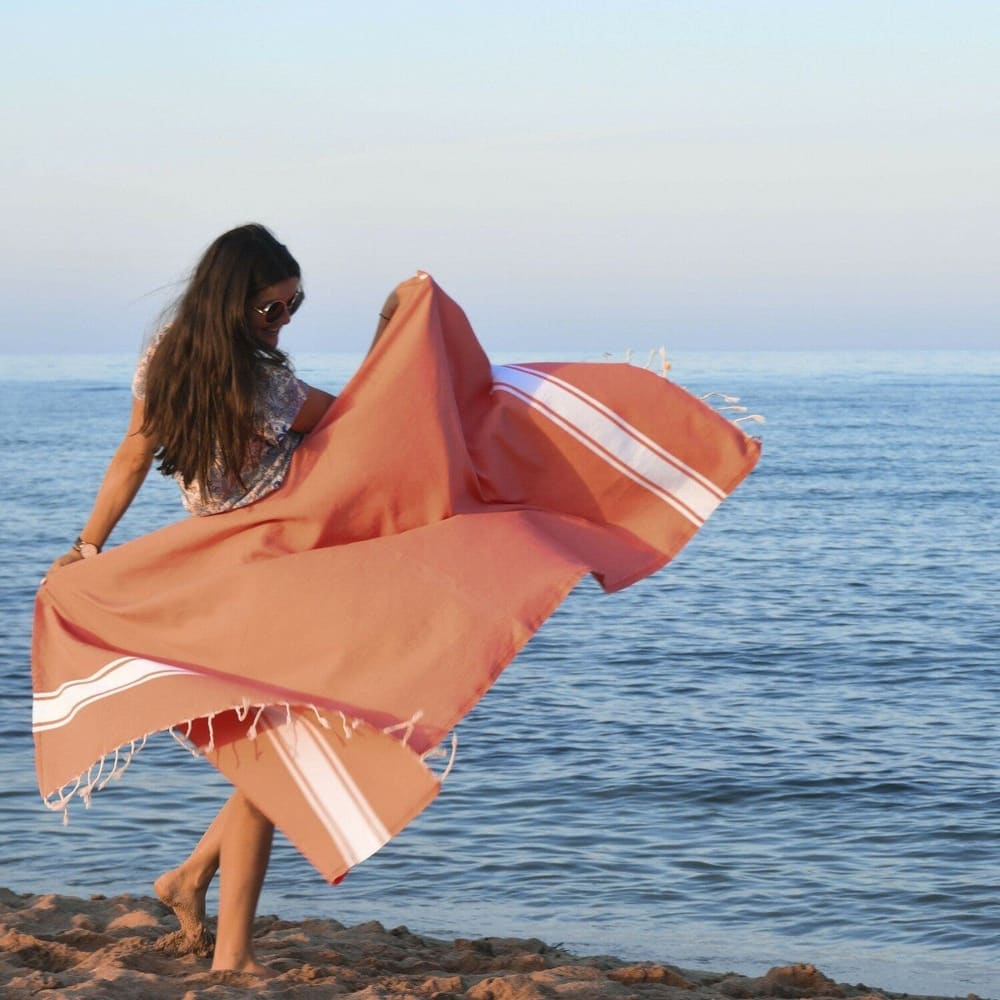 Fouta aus Baumwolle 100x200 - Maisons Du Monde