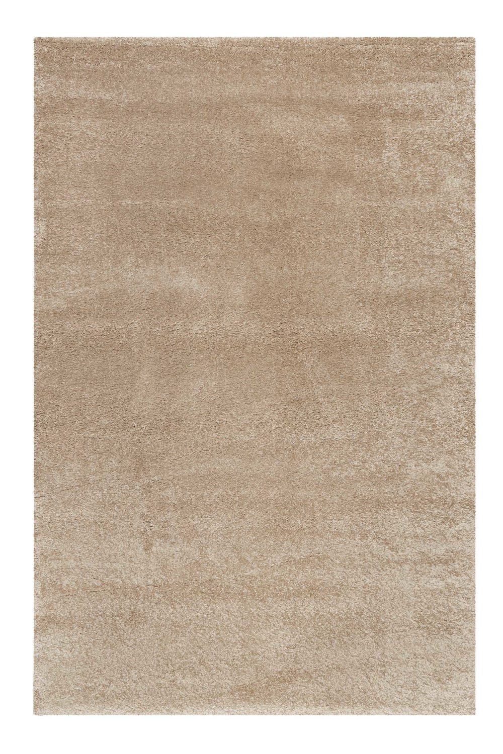 Alfombra tejida lisa atemporal color beige/arena 200x133