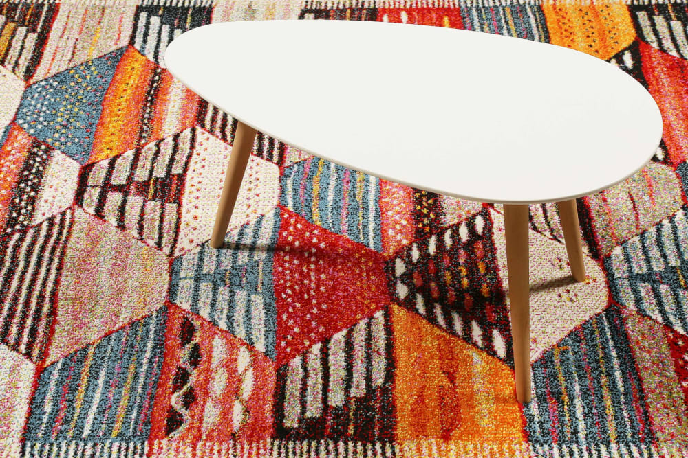 Tappeto stile berbero multicolore per soggiorno, camera 170x120 -
