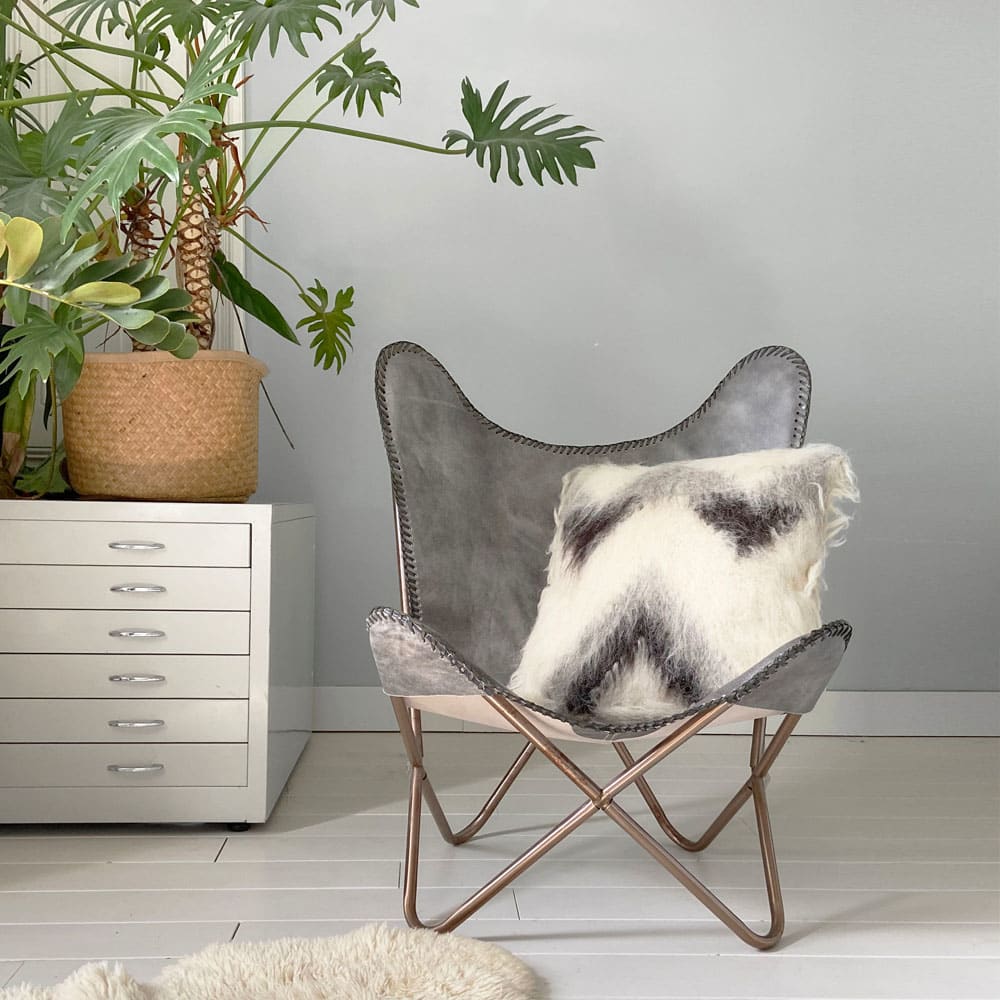 Coussin zigzag 100% laine 50x50 - Maisons du Monde