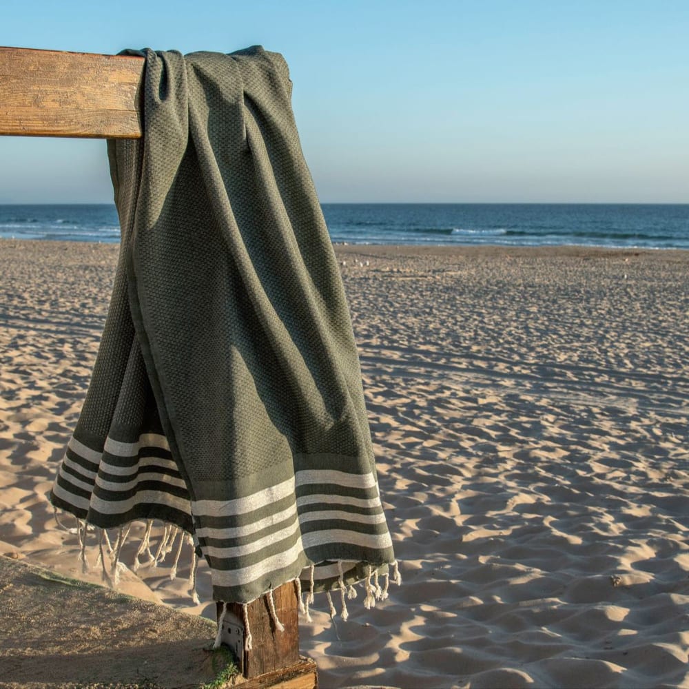 Fouta nido d'ape cotone 100x200 cm - Febronie