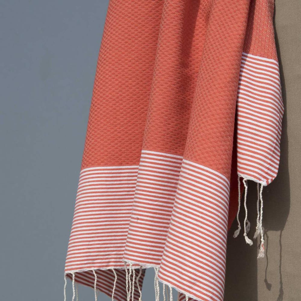Fouta nido d'ape cotone 100x200 cm - Febronie