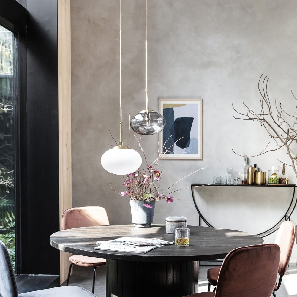 Suspension blanche small 22cm - Maisons du Monde