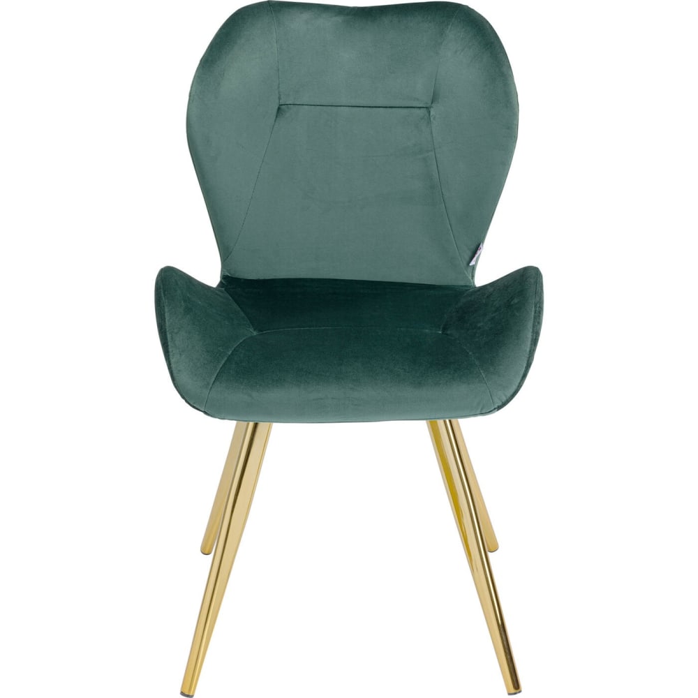 Chaise rétro en velours