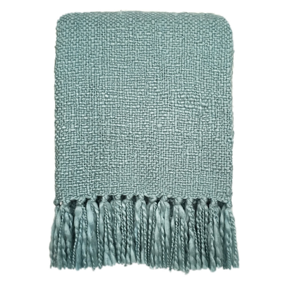 Plaid bleu surf 125x150 - Maisons du Monde